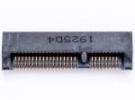 0.8mm Pitch Mini PCI Express connector 52P,Height 2.0mm 3.0mm 4.0mm 5.2mm 5.6mm 6.8mm 7.0mm 8.0mm 9.0mm 9.9mm